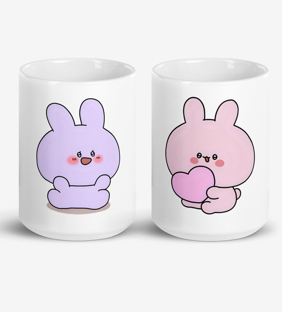 HEART MUG SET