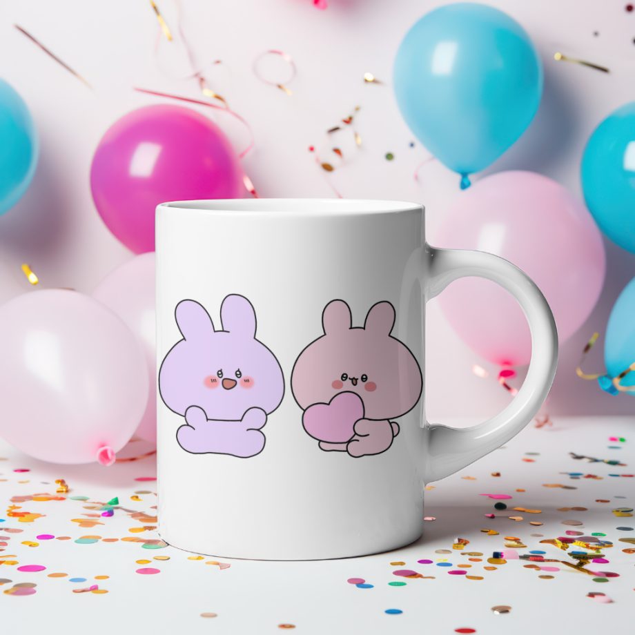 ASAMIMICHAN HEART MUG