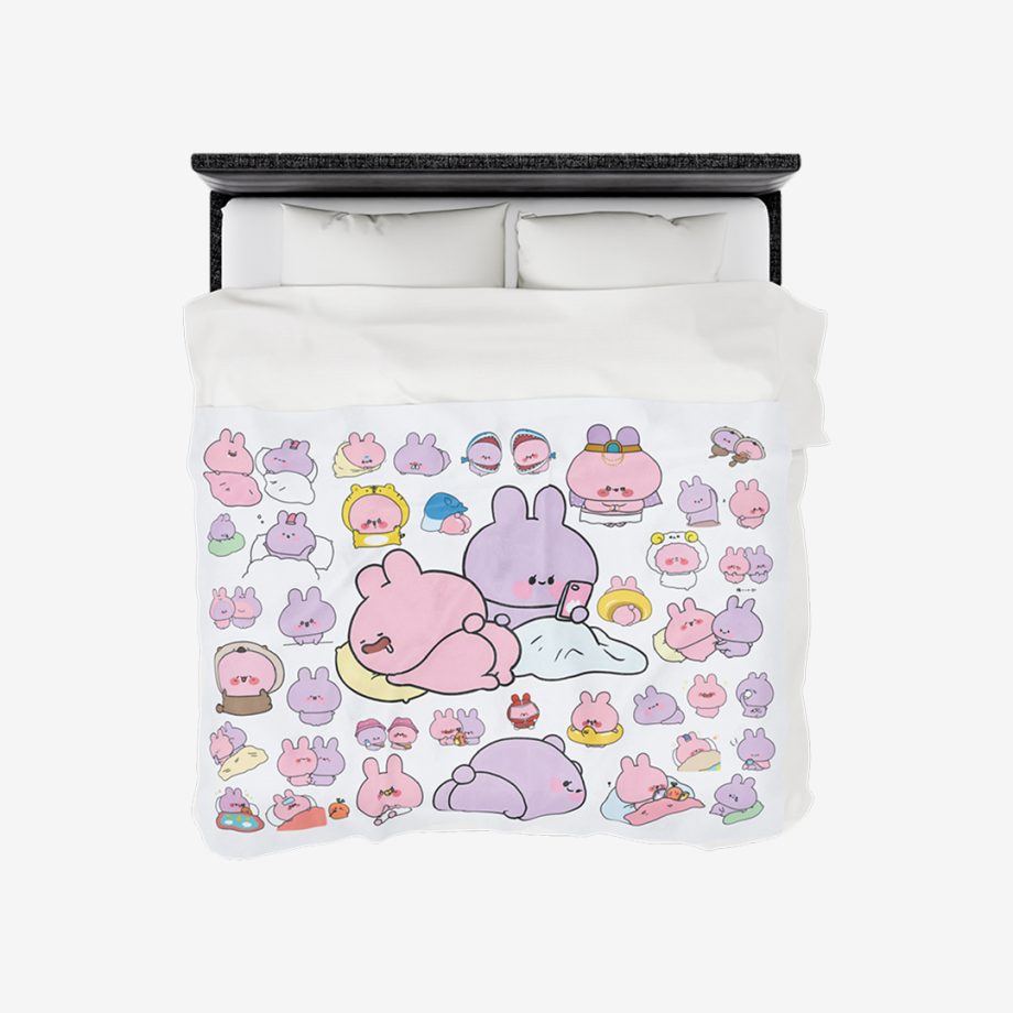 CUDDLE US BLANKET