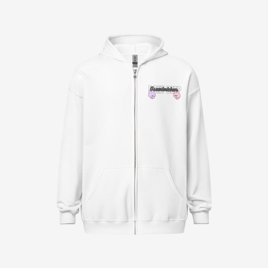 DONT DEEP ZIPED HOODIE