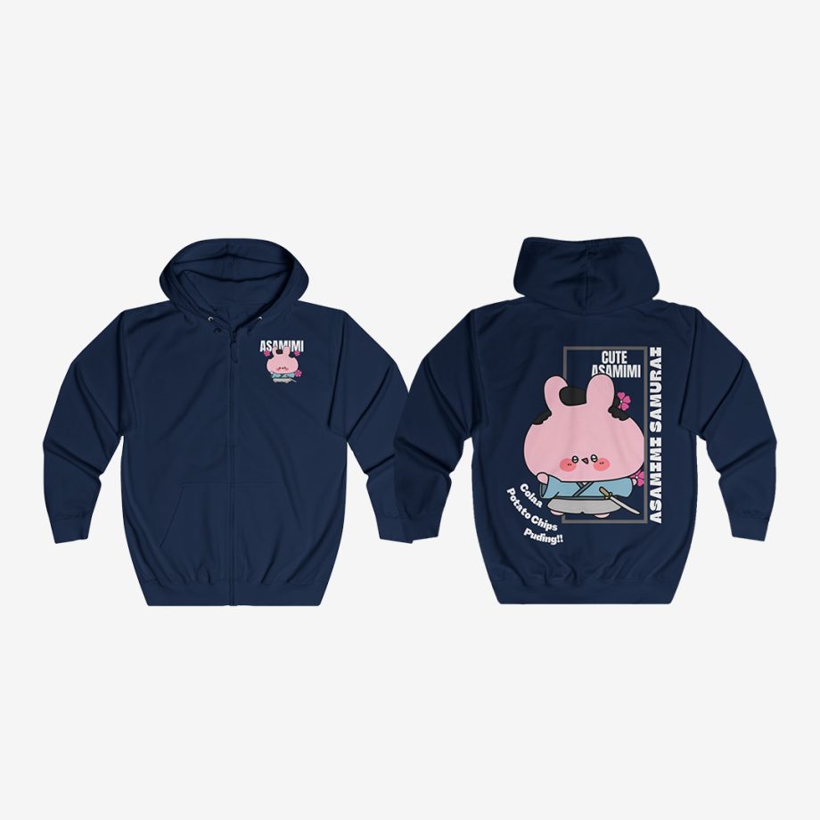 ASAMIMI SAMURAI ZIP HOODIE