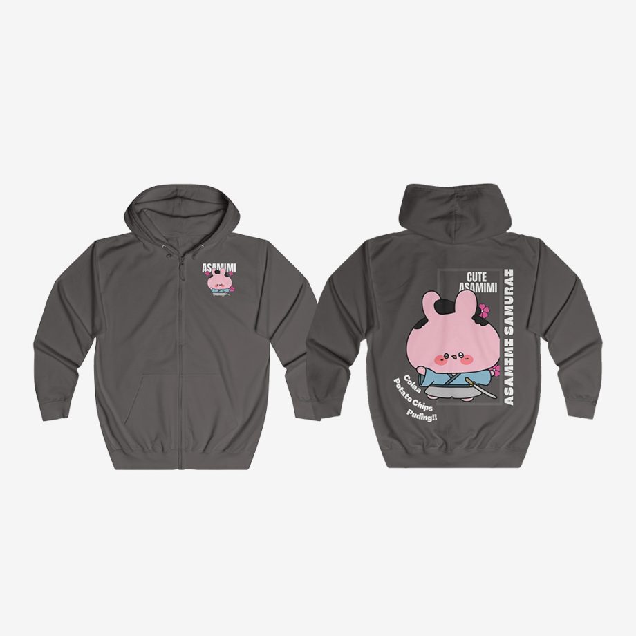 ASAMIMI SAMURAI ZIP HOODIE