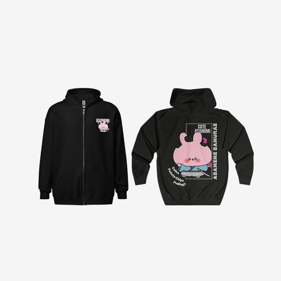 ASAMIMI SAMURAI ZIP HOODIE