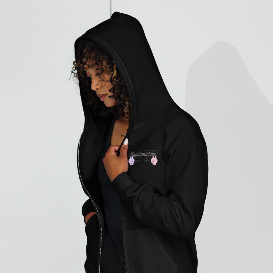 DONT DEEP ZIPED HOODIE