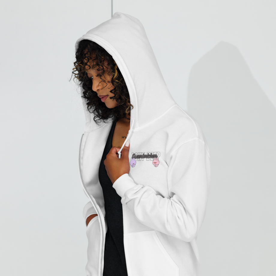 DONT DEEP ZIPED HOODIE