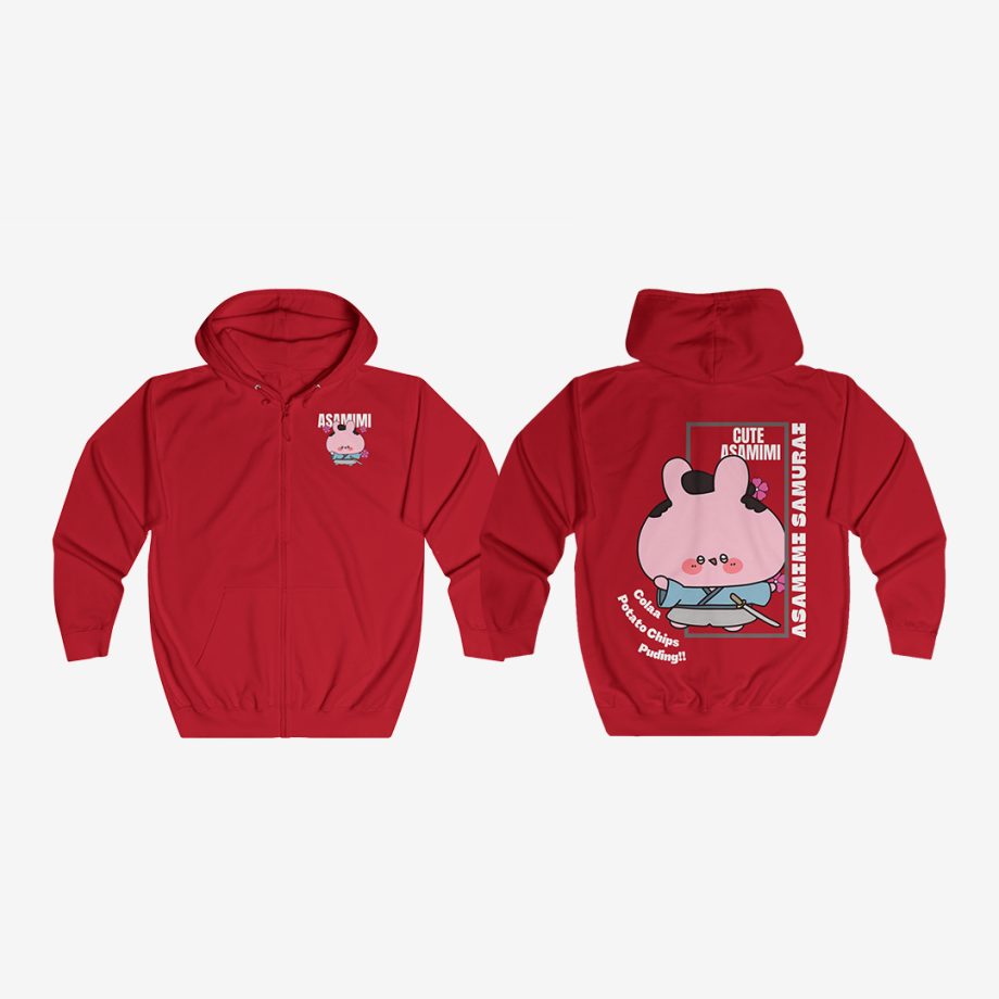 ASAMIMI SAMURAI ZIP HOODIE