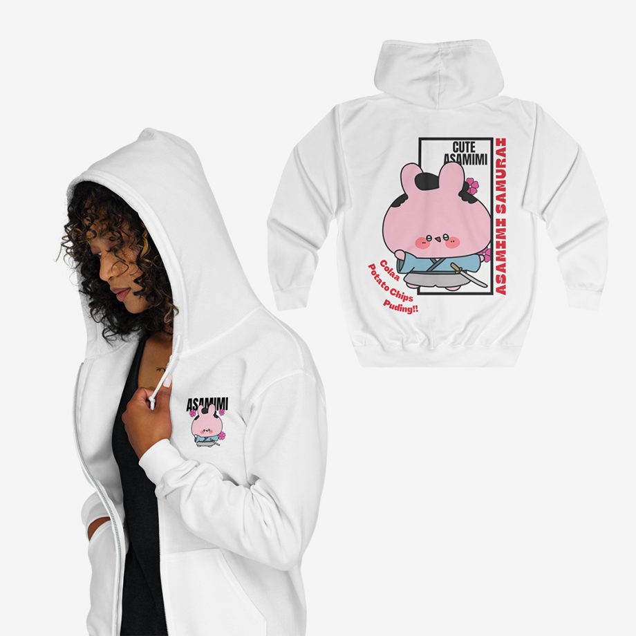 ASAMIMI SAMURAI ZIP HOODIE