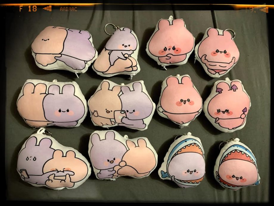 RIDE ON BUTT KEYCHAIN