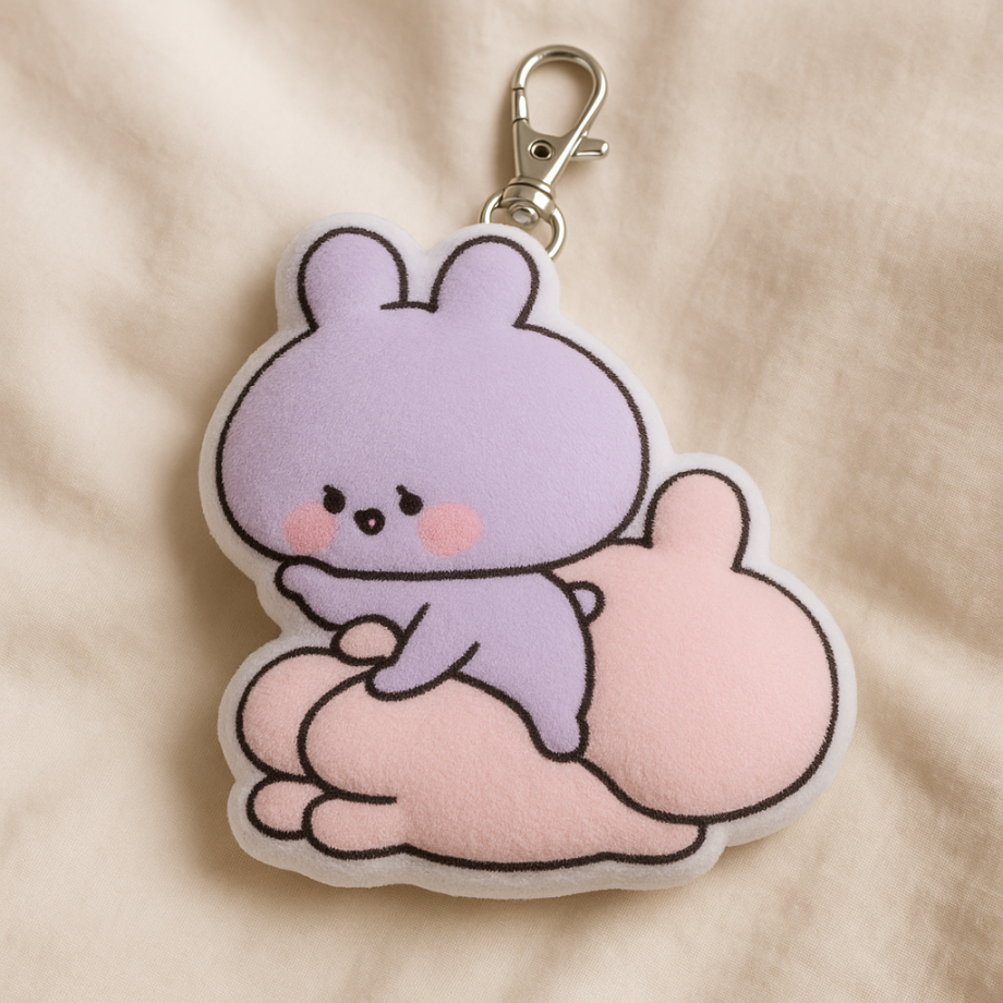 RIDE ON BUTT KEYCHAIN