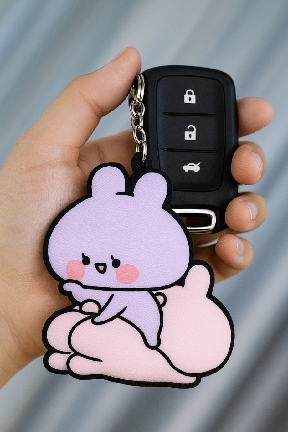 RIDE ON BUTT KEYCHAIN