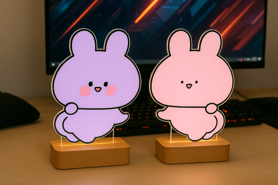 ASAMIMI & ANEMIMI BUTT LAMP SET X2