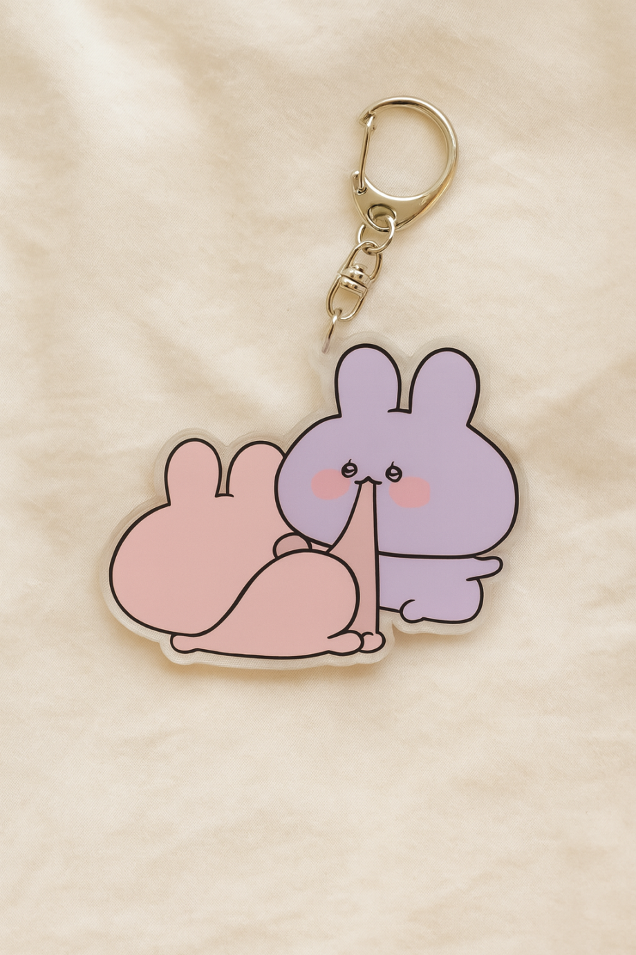 ASAMIMICHAN AUAU KEYCHAIN