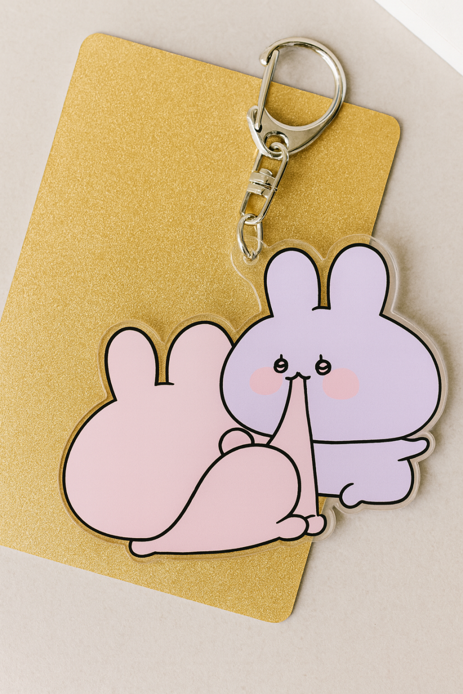 ASAMIMICHAN AUAU KEYCHAIN