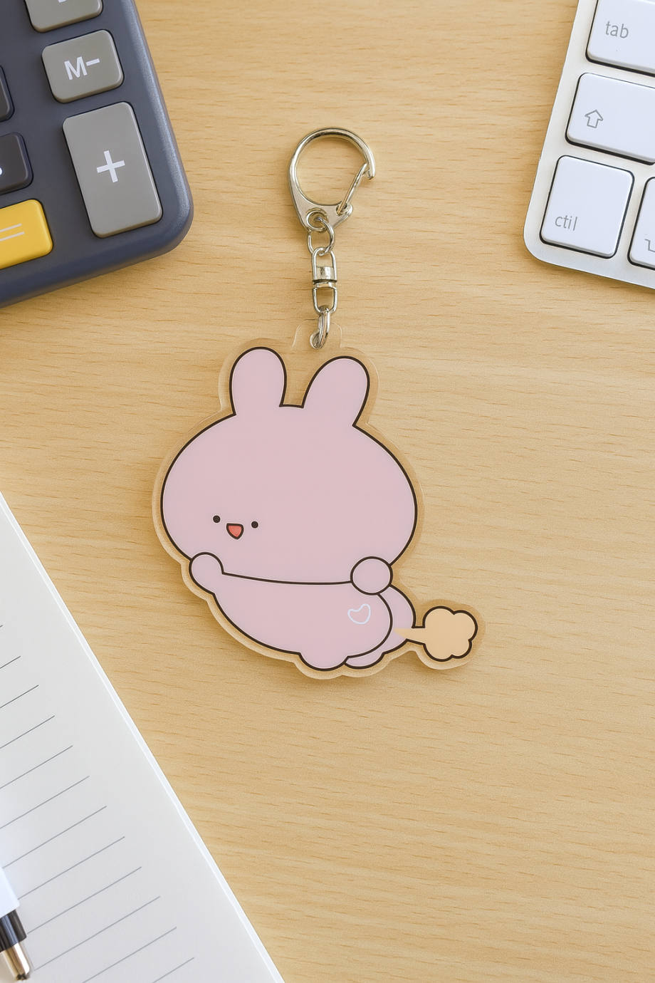 ASAMIMI FART KEYCHAIN