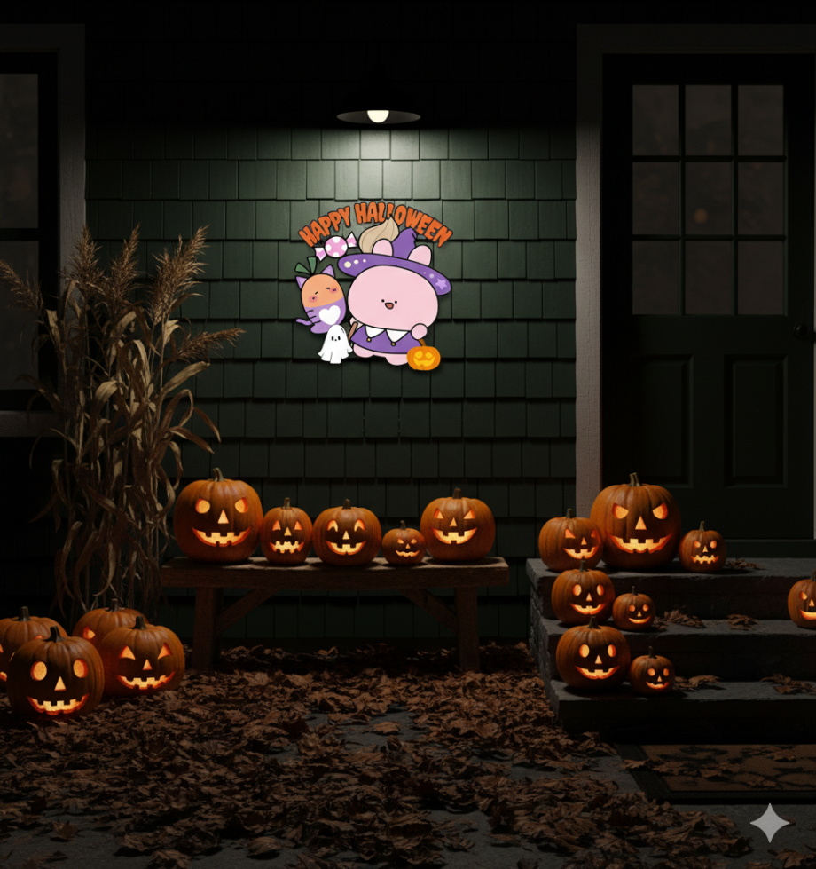 HAPPY HALLOWEEN (Metal Signs)