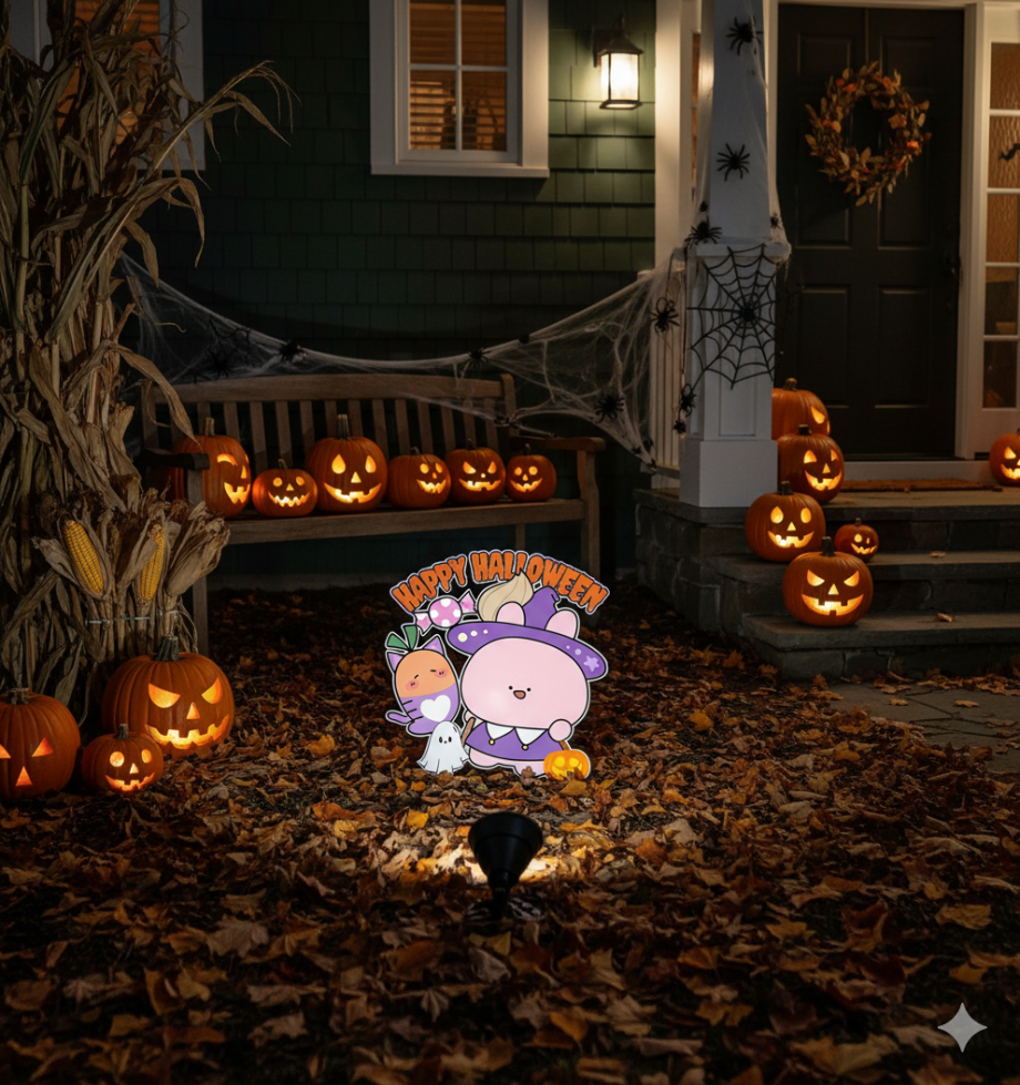 HAPPY HALLOWEEN (Metal Signs)