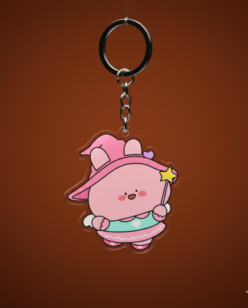 ASAMIMICHAN WITCH KEYCHAIN