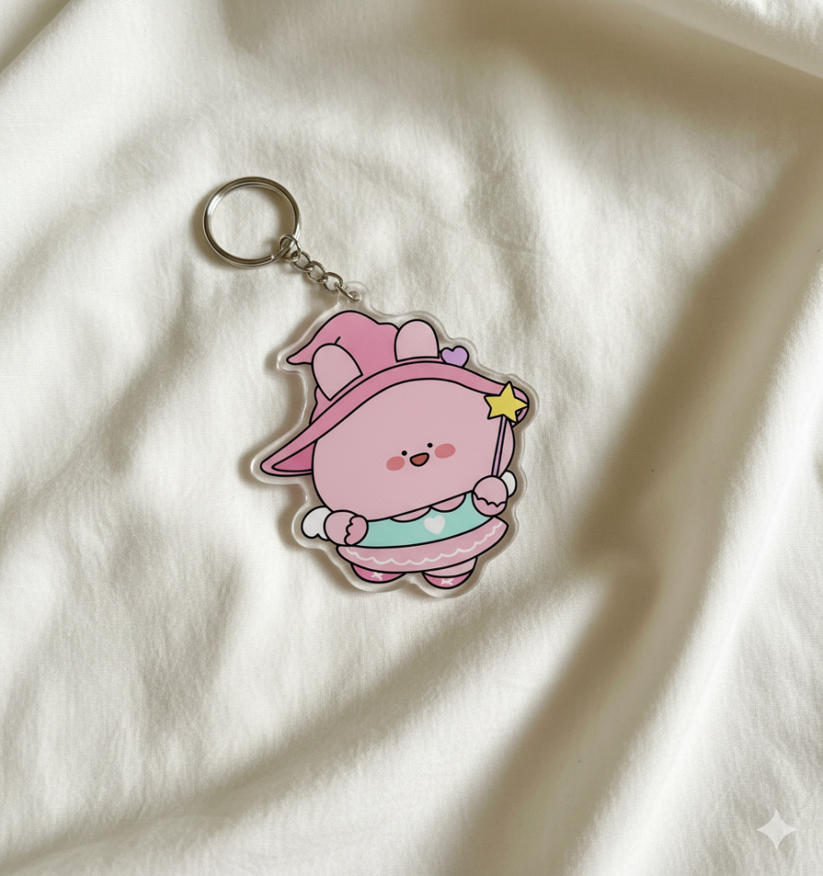ASAMIMICHAN WITCH KEYCHAIN