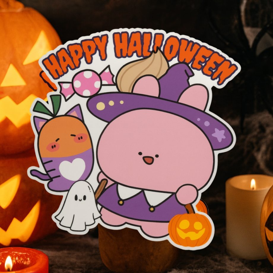 HAPPY HALLOWEEN (Die-Cut Magnets)