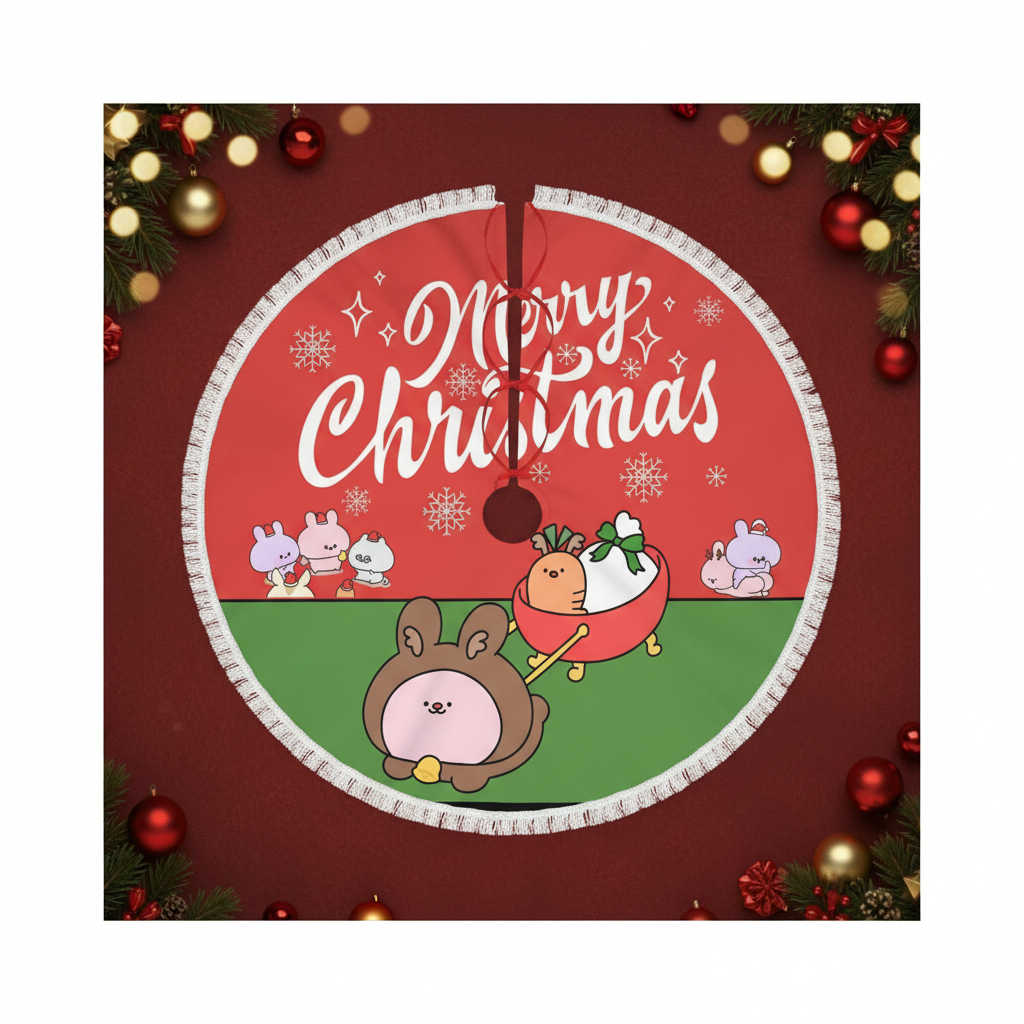 ASAMIMICHAN  ( Christmas Tree Skirt )