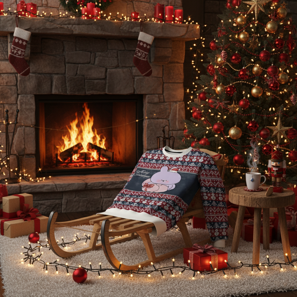 ASAMIMICHAN BUTT CARE CHRISTMAS ( Sweat-shirt unisex )