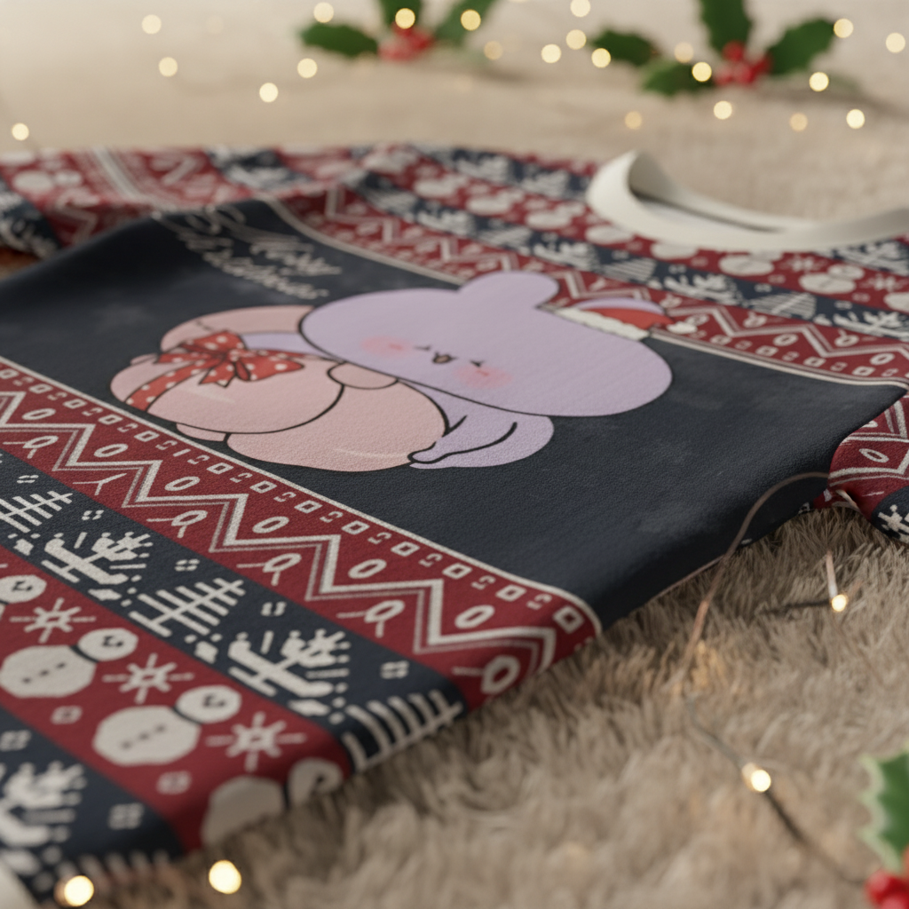 ASAMIMICHAN BUTT CARE CHRISTMAS ( Sweat-shirt unisex )