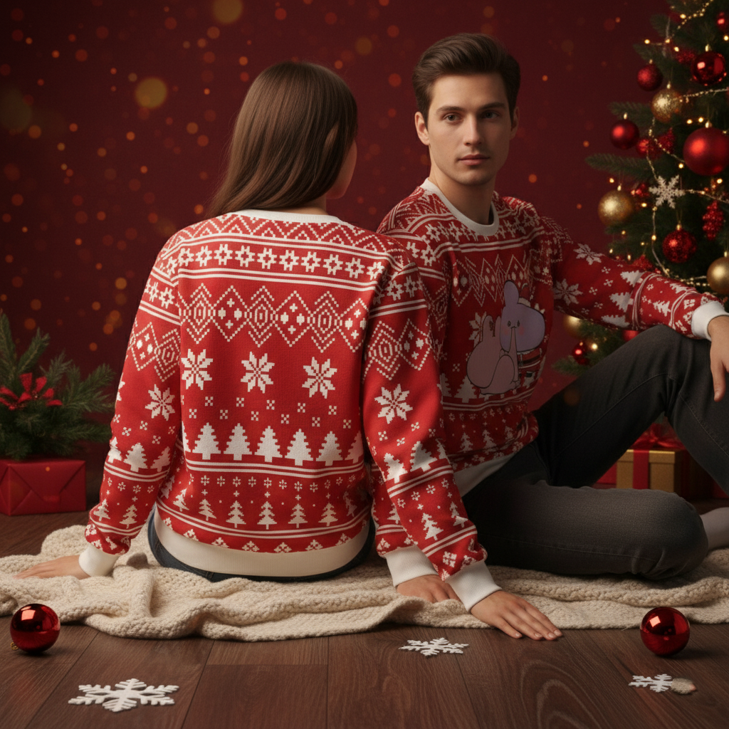 ASAMIMICHAN CHRISTMAS ( Sweat-shirt unisex )