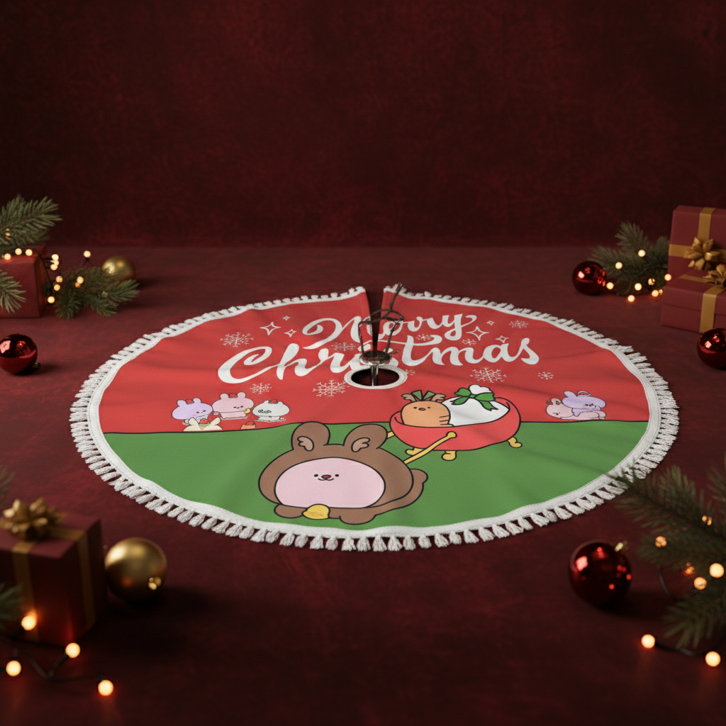 ASAMIMICHAN  ( Christmas Tree Skirt )