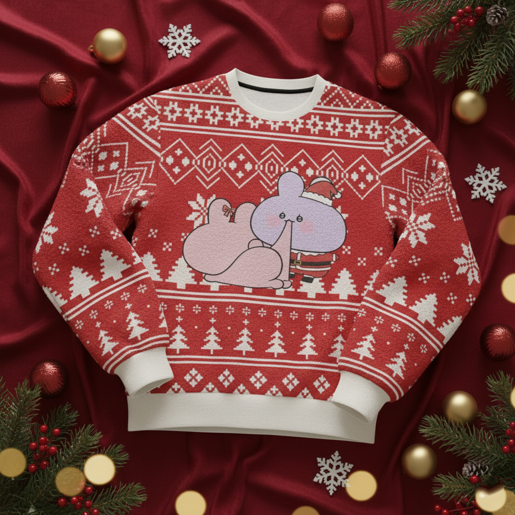 ASAMIMICHAN CHRISTMAS ( Sweat-shirt unisex )