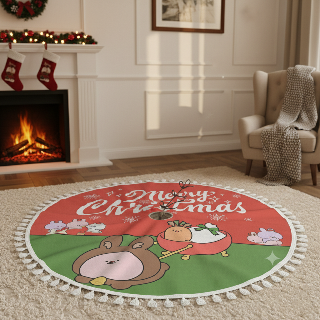 ASAMIMICHAN  ( Christmas Tree Skirt )