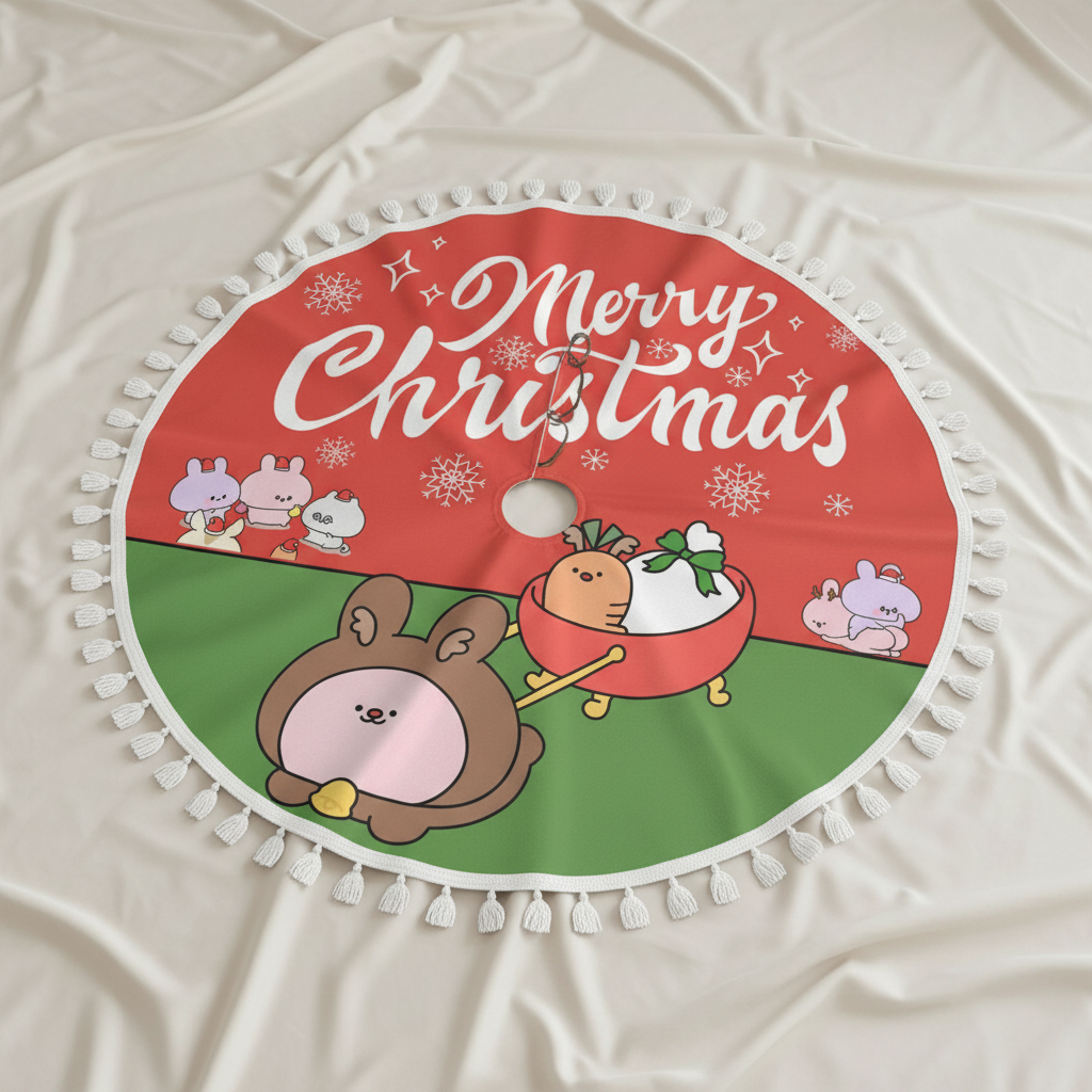 ASAMIMICHAN  ( Christmas Tree Skirt )