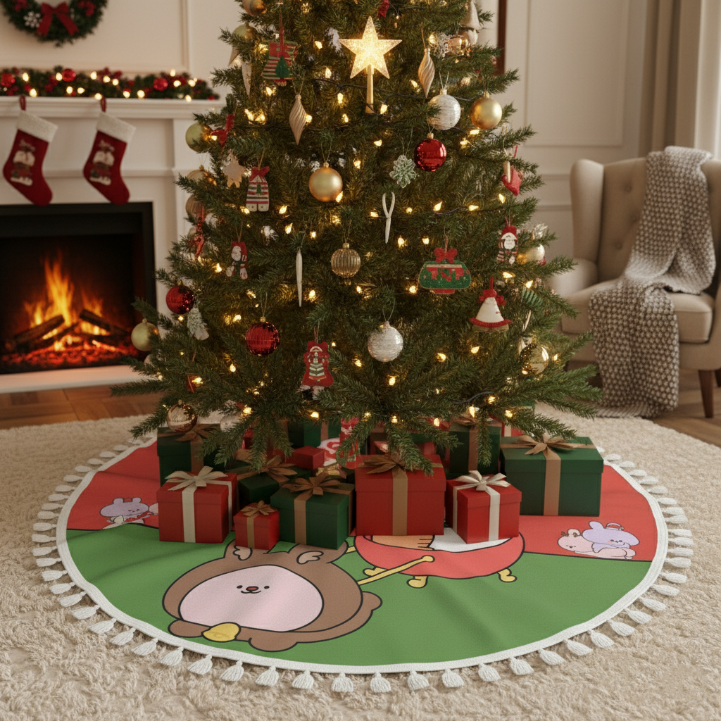 ASAMIMICHAN  ( Christmas Tree Skirt )