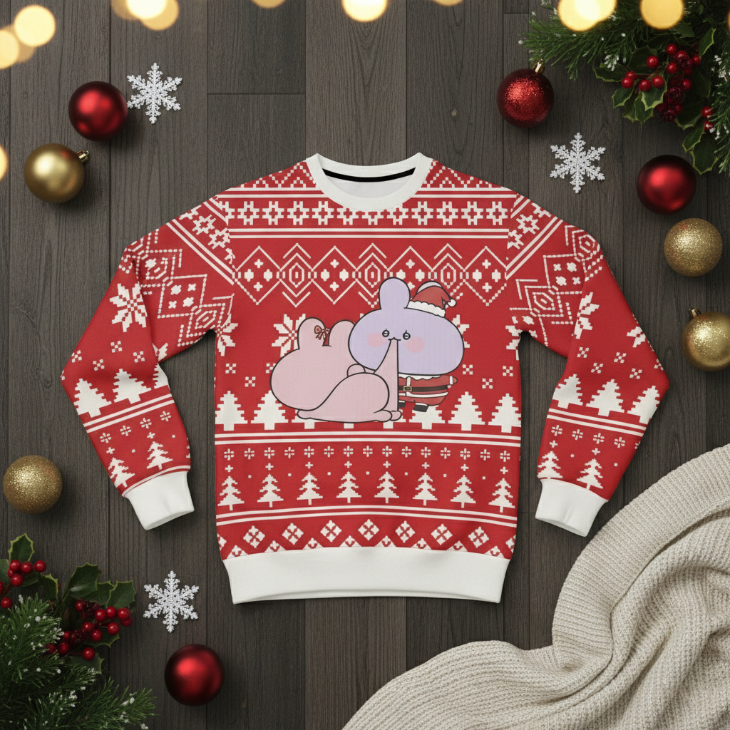 ASAMIMICHAN CHRISTMAS ( Sweat-shirt unisex )