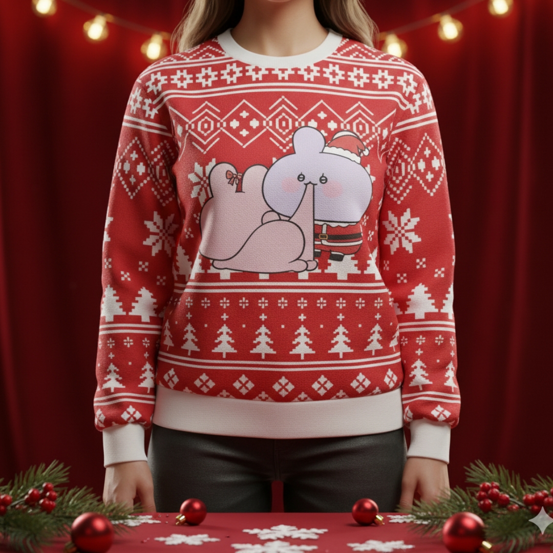 ASAMIMICHAN CHRISTMAS ( Sweat-shirt unisex )