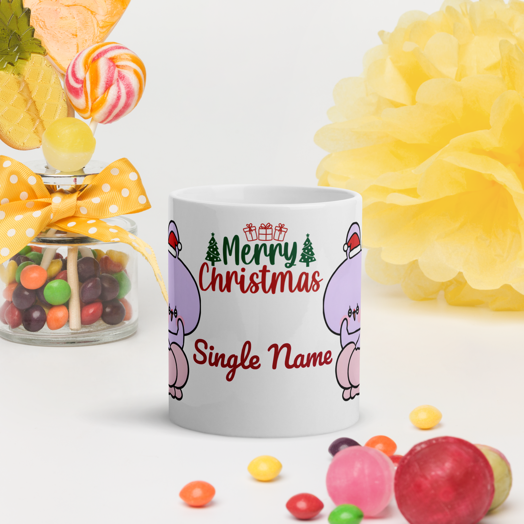 RIDE ON BUTT Mug Cup – CHRISTMAS EDITION