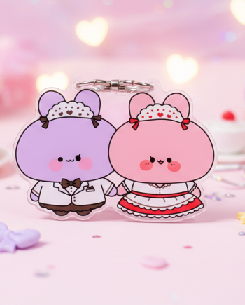 Asamimichaan Just Married Keychain 💍