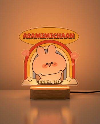 Asamimichaan 'Don't Deep' Rainbow Lamp