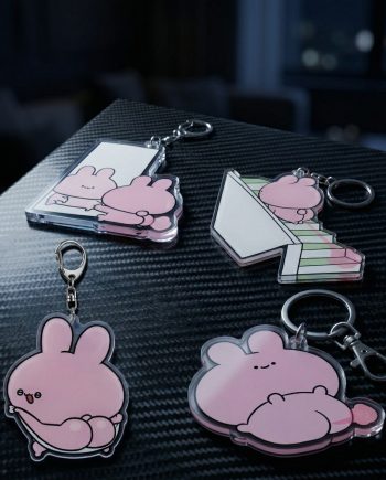 [ASAMIMICHAN] Tubo Fart Keychain (Set of 4 Pieces)