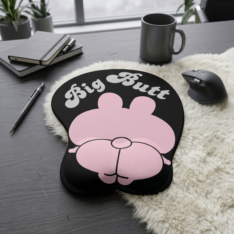 [ASAMIMICHAN] Big Butt Mouse Pad – Michan Toys