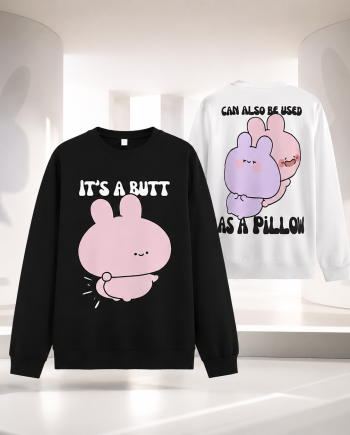 [ASAMIMICHAN] IT’S A BUTT TEE - Sweater