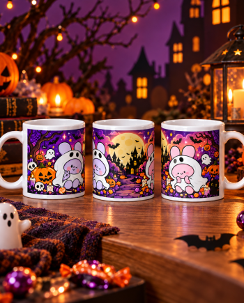[ASAMIMICHAN] Ghost Halloween - Mug